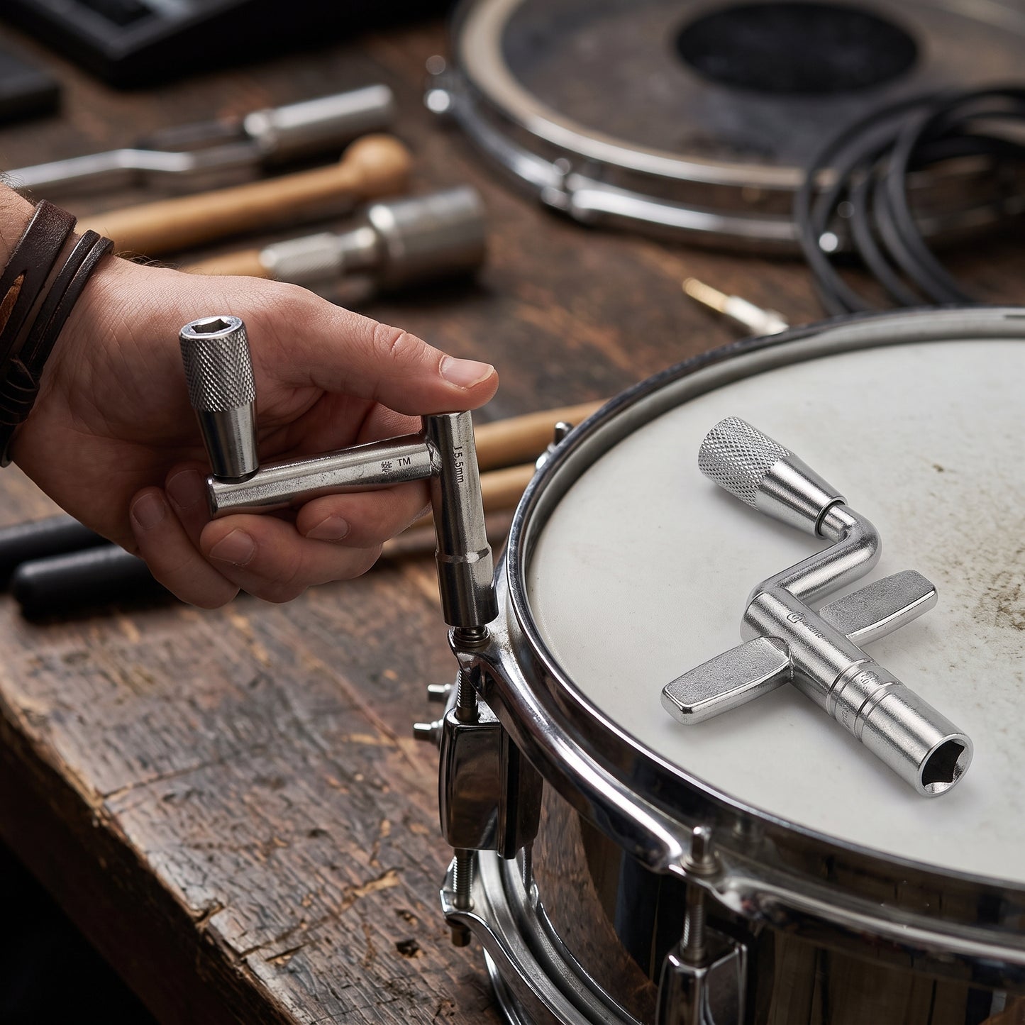 Universal Drum Key Set (T-Shape + Z-Shape)
