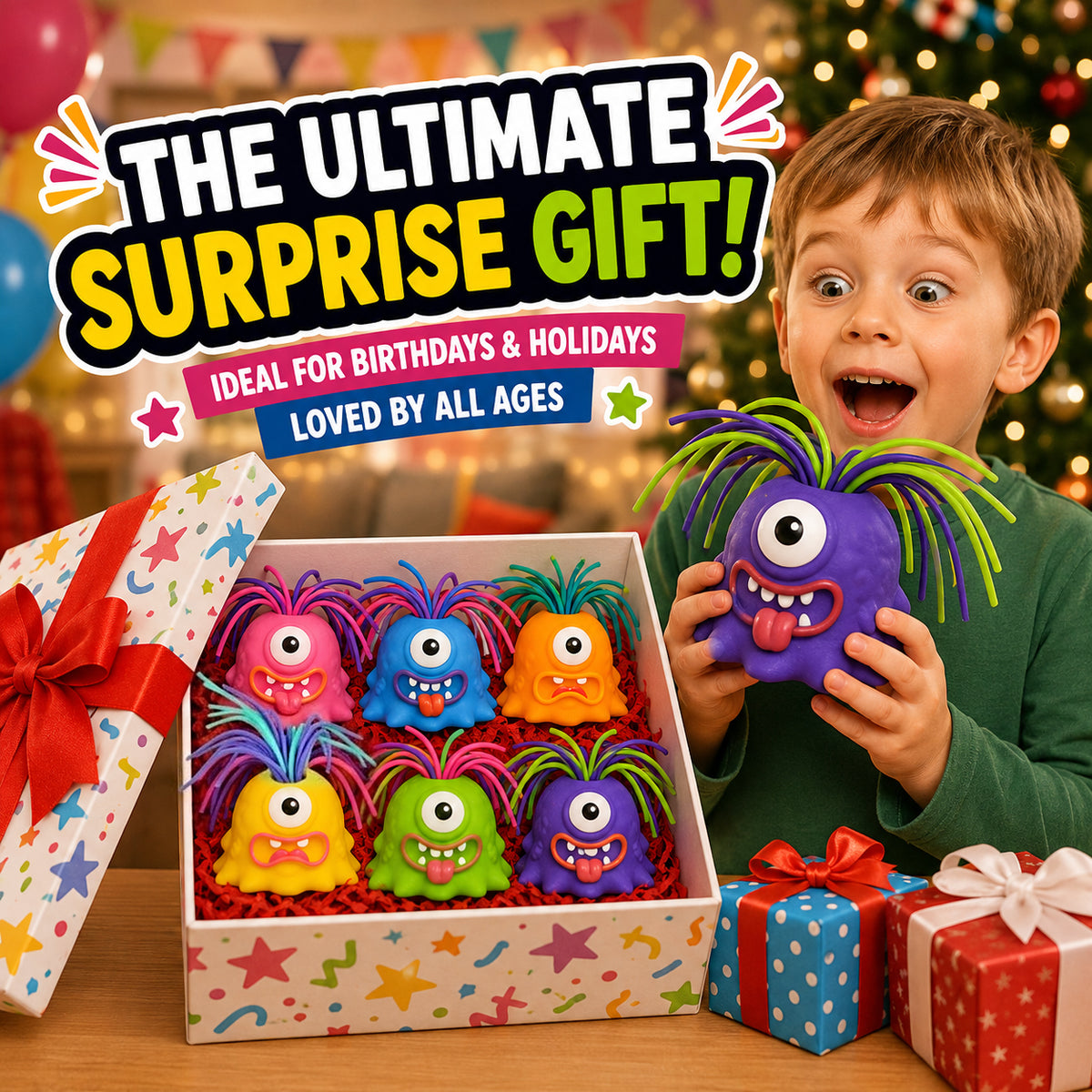 🔥Last Day 50% OFF - 👾 The screaming monster family - Buy 1 Get 1 Free