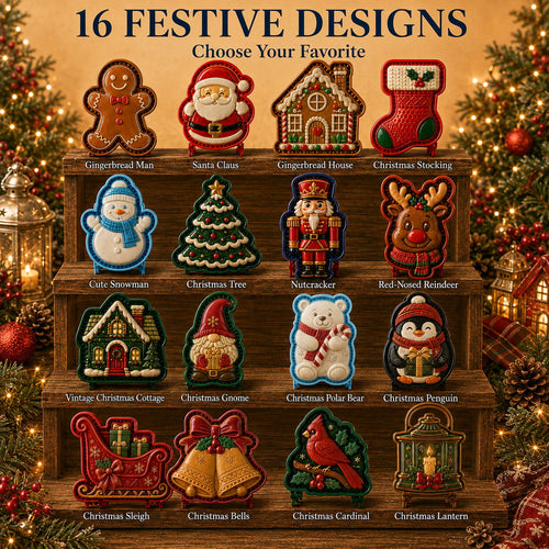 🔥Festive 3D Christmas Mini Pie Mold Set – Create Delightful Holiday Pocket Pies🎄