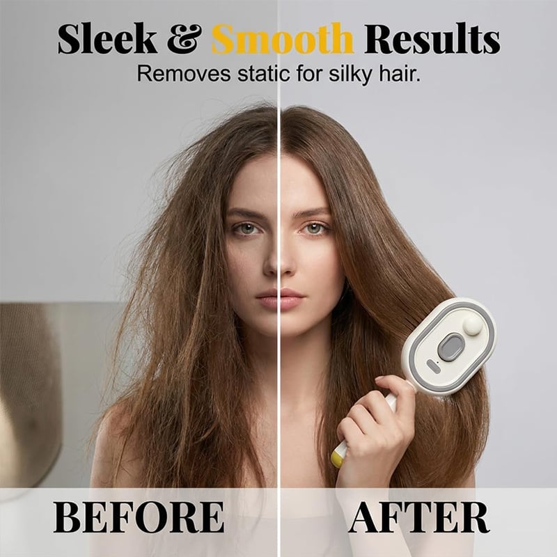The Salon-Smooth Nano-Mist Hair Brush