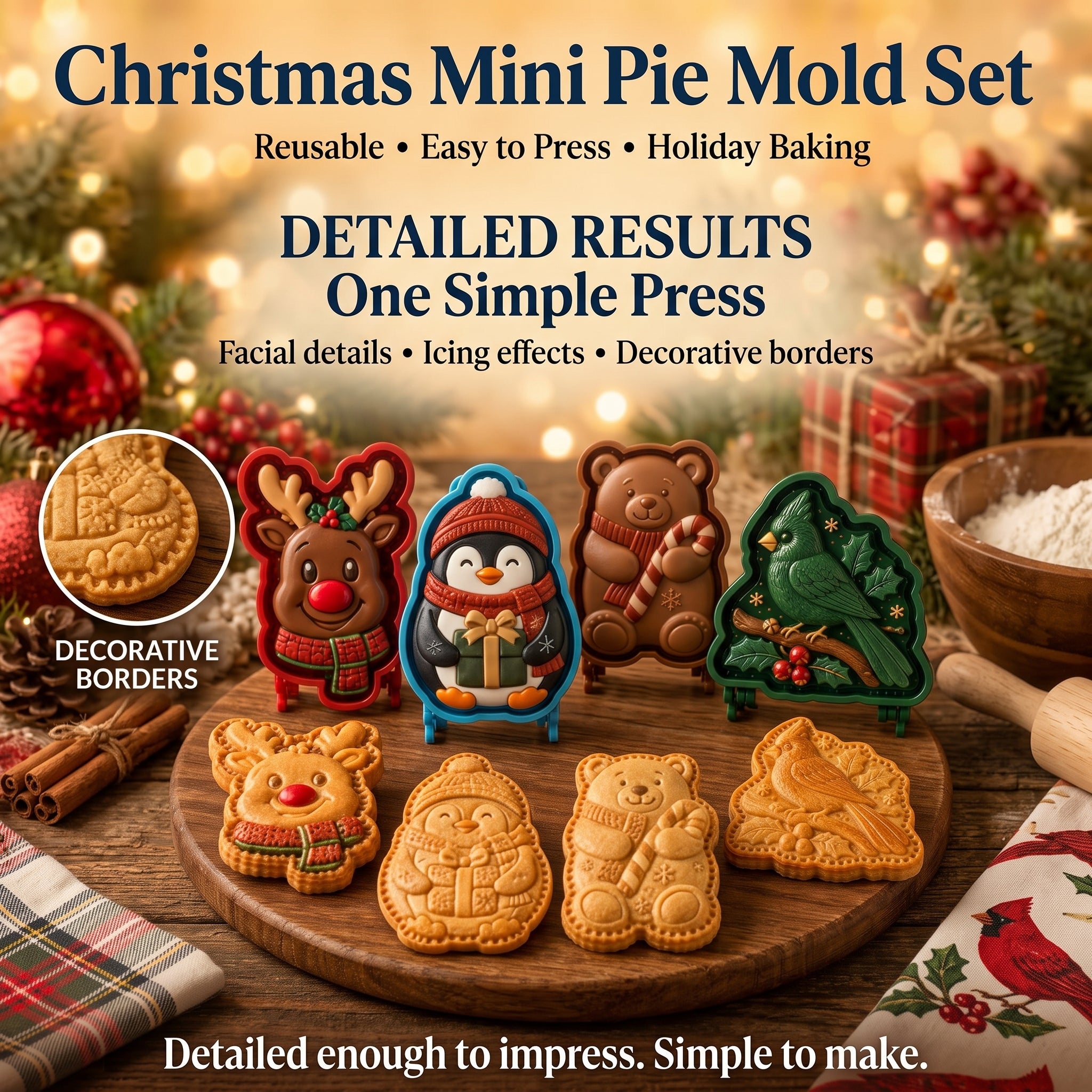 Winter Animals(4PC)