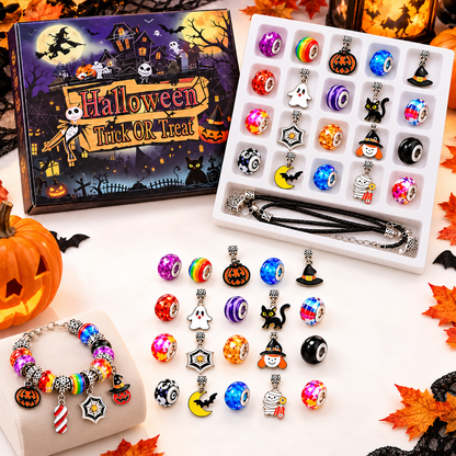 🔥 50% OFF — Limited Time Only | Halloween Treasures Charm Bracelet 🎃 (Limited Edition)