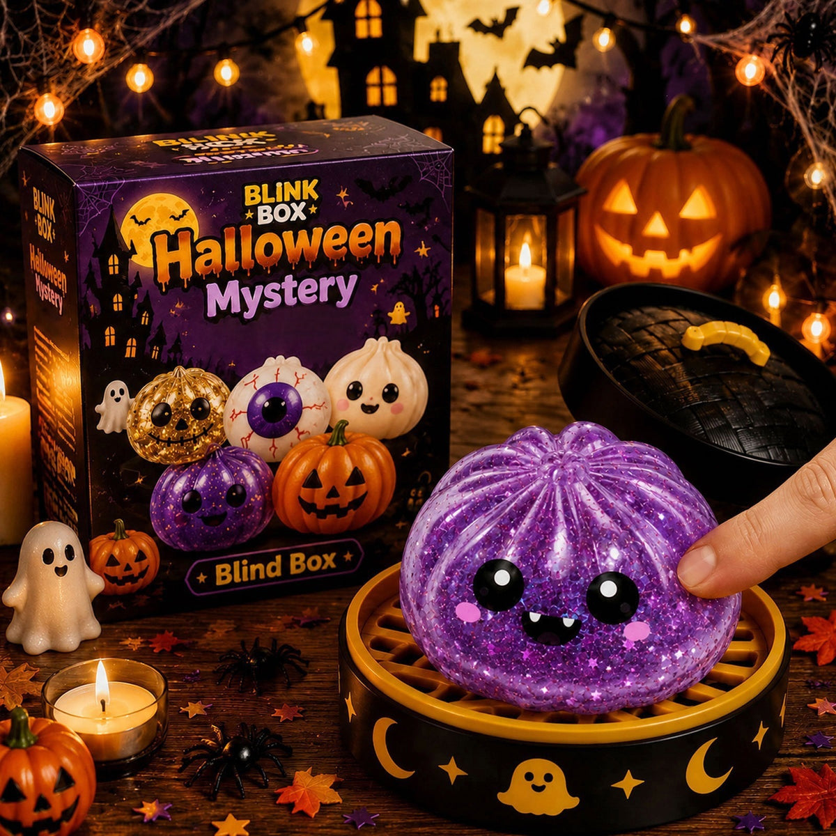 Halloween Dumpling Squeeze Squishy Toy Blind Boxes
