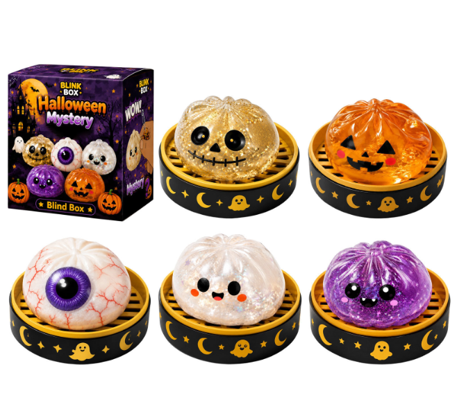 Halloween Dumpling Squeeze Squishy Toy Blind Boxes