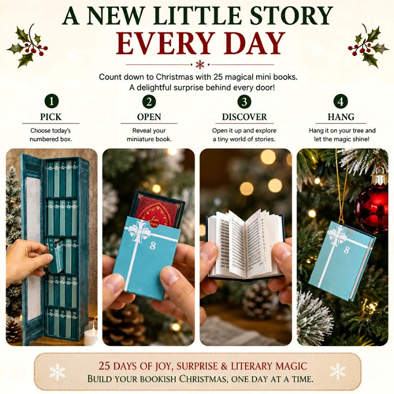25 Days. 25 Tiny Books. One Magical Christmas🎄
