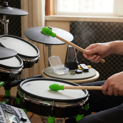 Silicone Drumstick Mute Tips &amp; Practice Caps