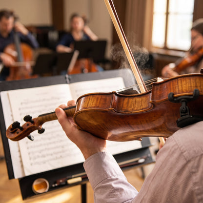 Adjustable Ergonomic Violin Shoulder Rest (1/2 Size)