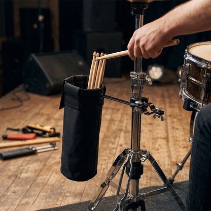 Portable Clamp-On Drumstick Holder Holder Container