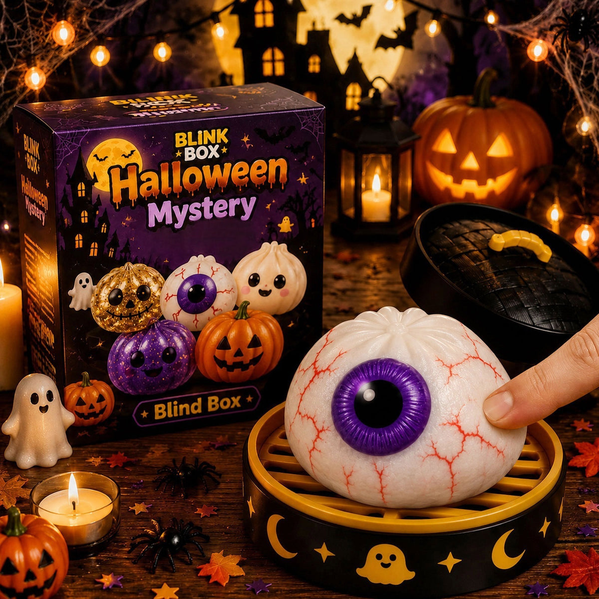 Halloween Dumpling Squeeze Squishy Toy Blind Boxes
