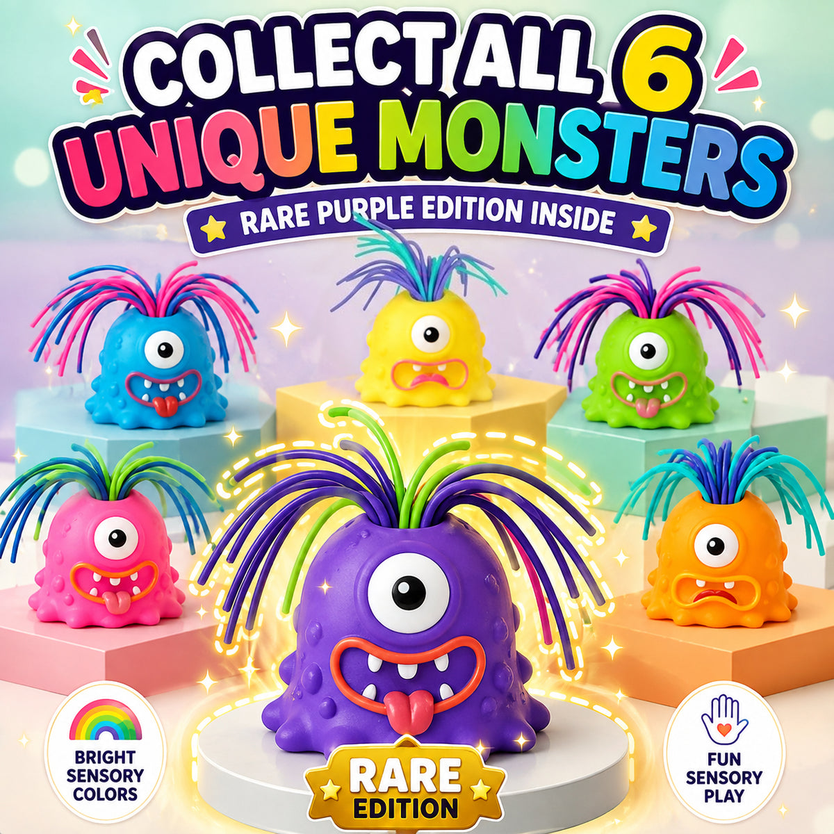 🔥Last Day 50% OFF - 👾 The screaming monster family - Buy 1 Get 1 Free