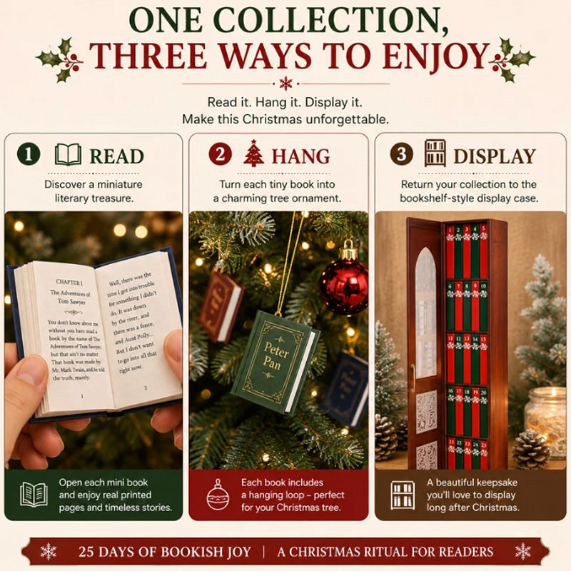 25 Days. 25 Tiny Books. One Magical Christmas🎄