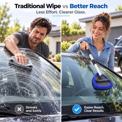 9-Piece Extendable Windshield & Interior Window Cleaner Kit