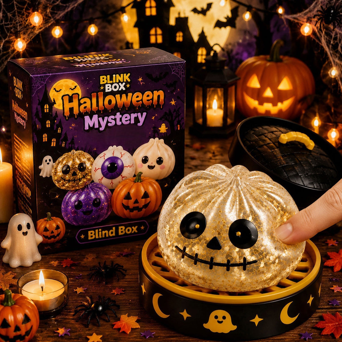 Halloween Dumpling Squeeze Squishy Toy Blind Boxes