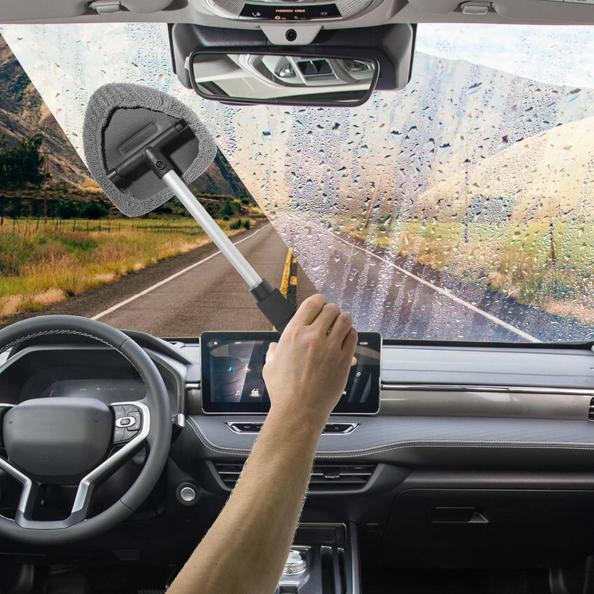 Clean Every Corner of Your Windshield — Without the Awkward Reach