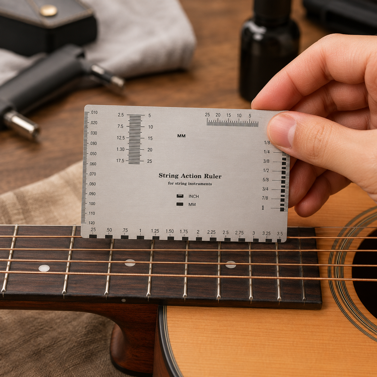 String Action Ruler