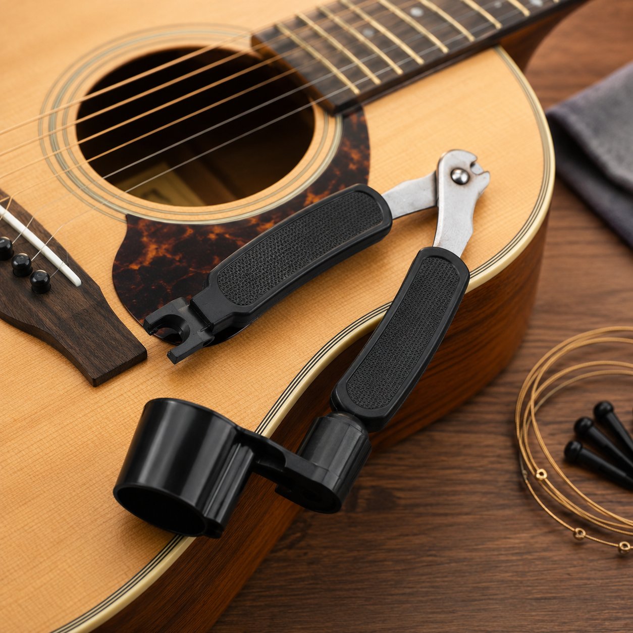 Guitar String Change Tool Kit.