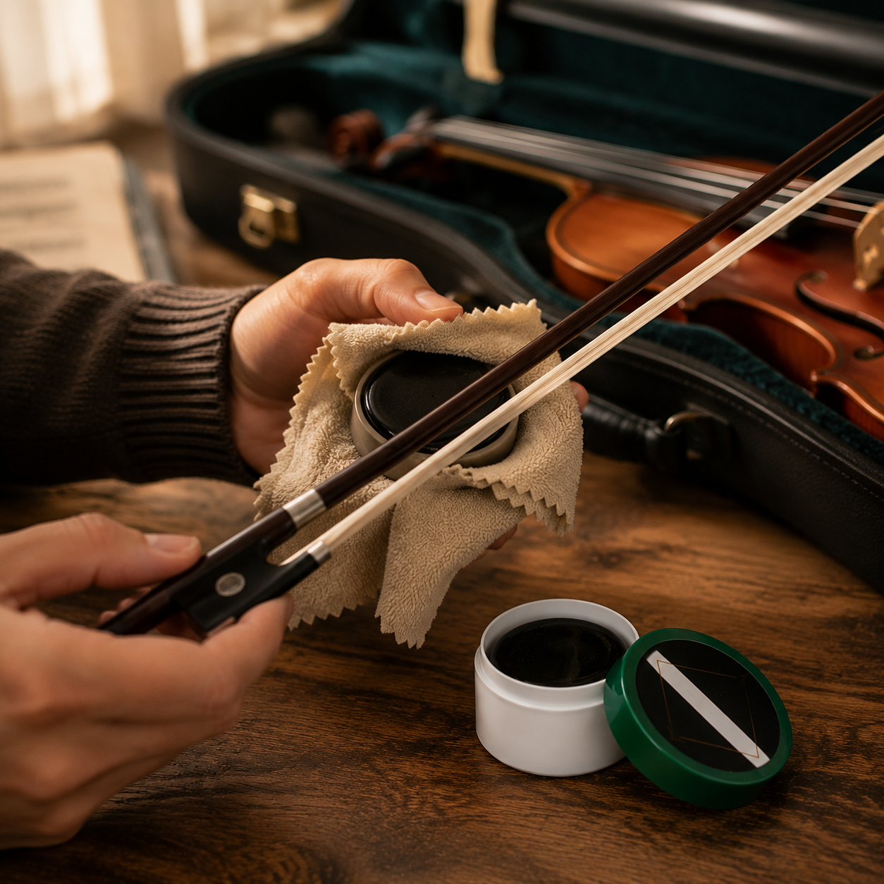 Premium Violin Rosin Block for String Instruments