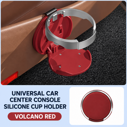 🚗 Universal Foldable Car Cup Holder – Space-Saving Drink & Phone Holder