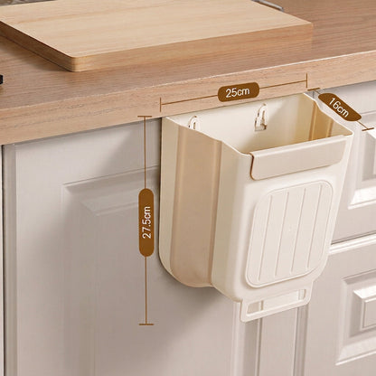 The Space-Saving Hanging Trash Can