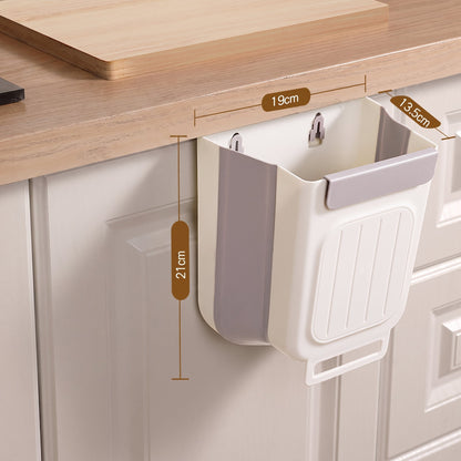 The Space-Saving Hanging Trash Can