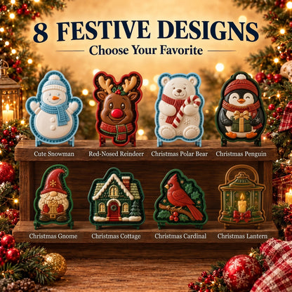🔥Festive 3D Christmas Mini Pie Mold Set – Create Delightful Holiday Pocket Pies🎄